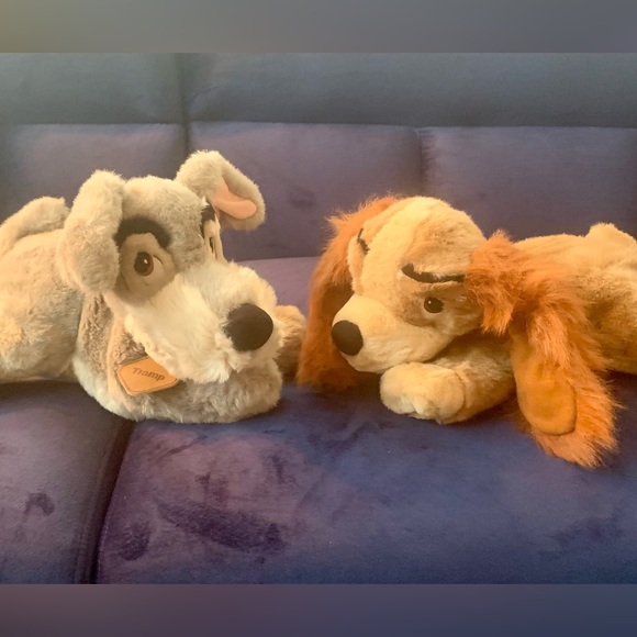 Lady and the Tramp Vintage Plush Toys - Picture 8 of 10